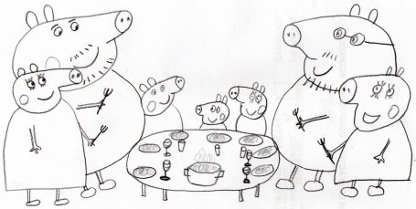 peppa pig dessin dessin