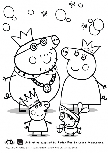 dessin de peppa pig