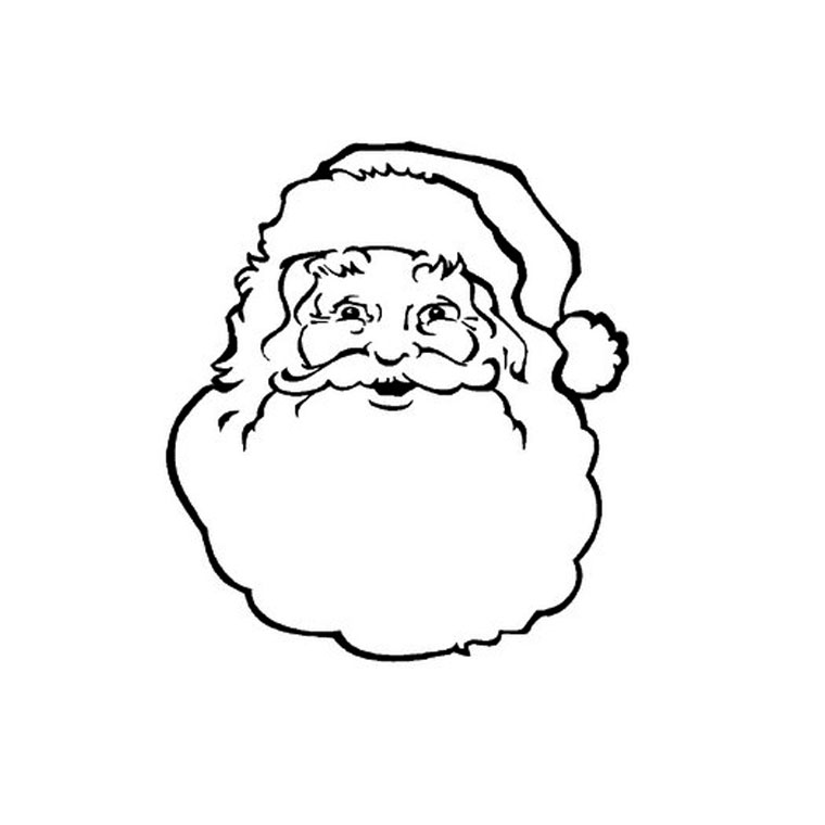 coloriage pere noel imprimer gratuit