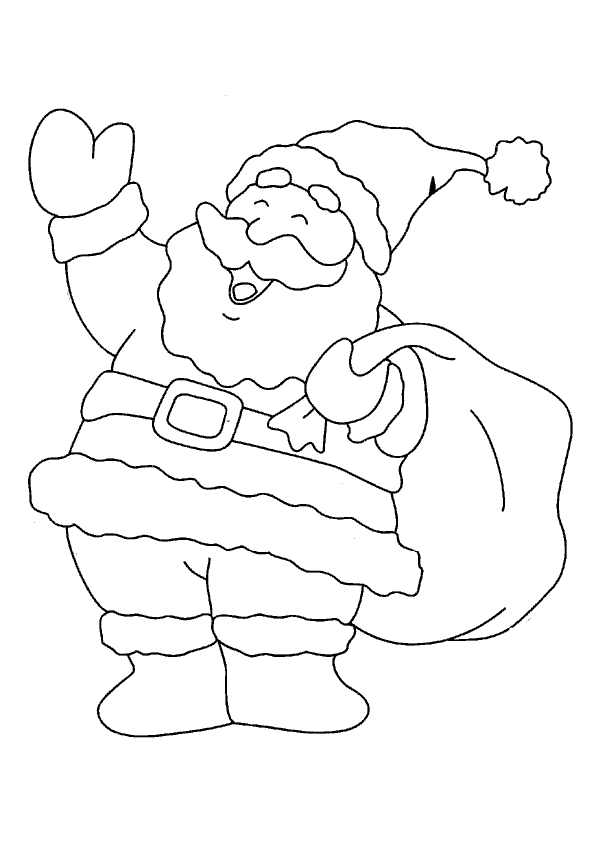 Dessin Gratuit Pere Noel Et Son Traineau