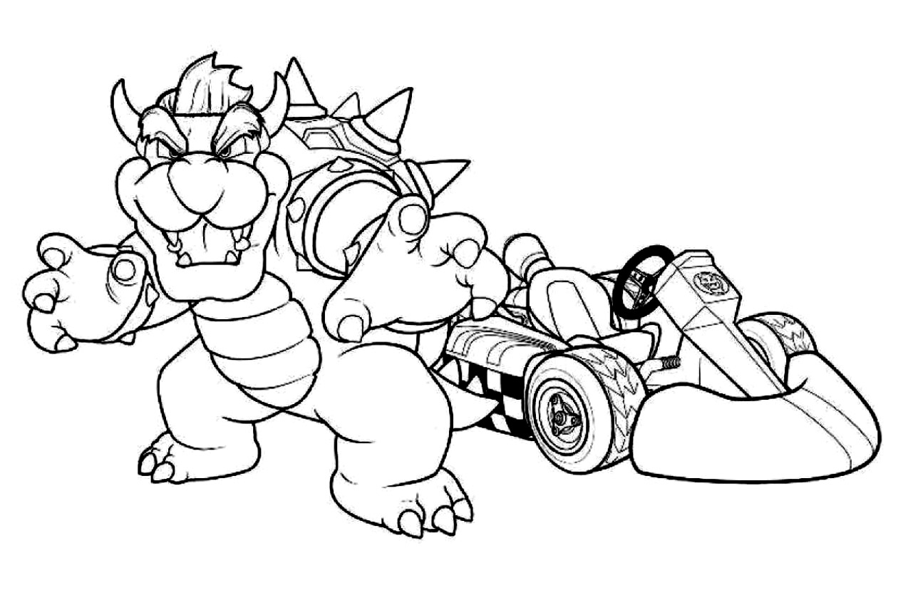 82 dessins de coloriage Personnage Mario à imprimer