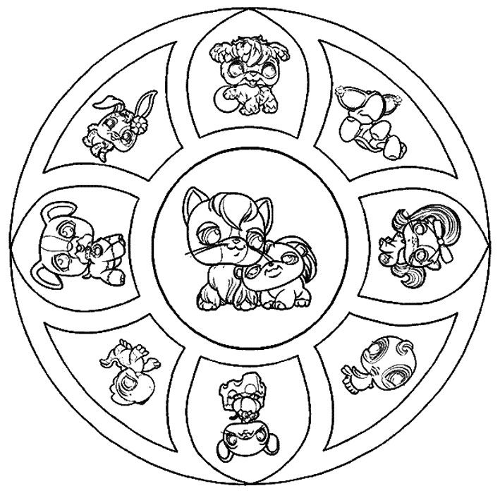 29 Dessins De Coloriage Pet Shop à Imprimer