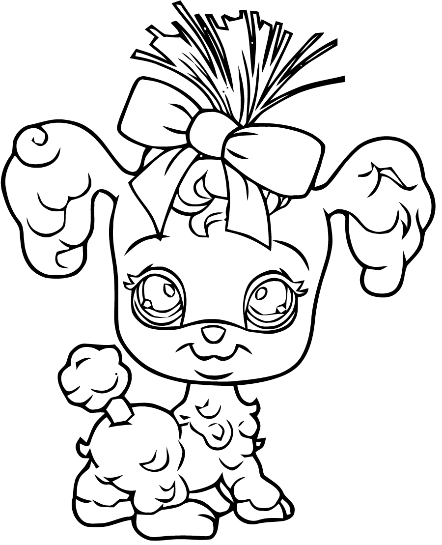 Coloriage Autres   imprimer dessin a imprimer pet shop cheval gratuit