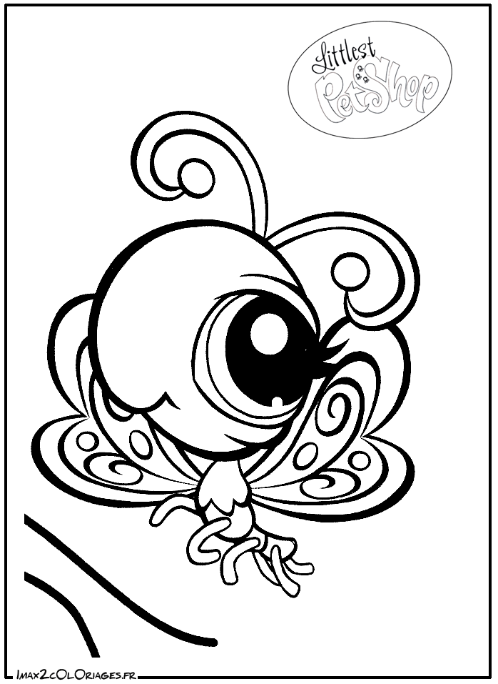 coloriage littlest pet shop gratuit