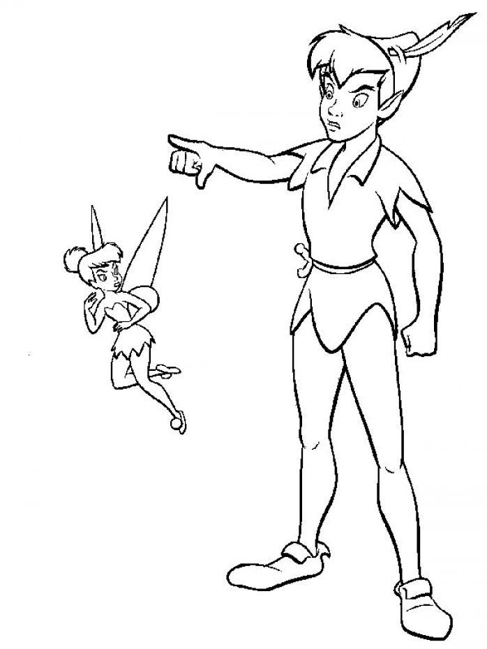 dessin de peter pan 2