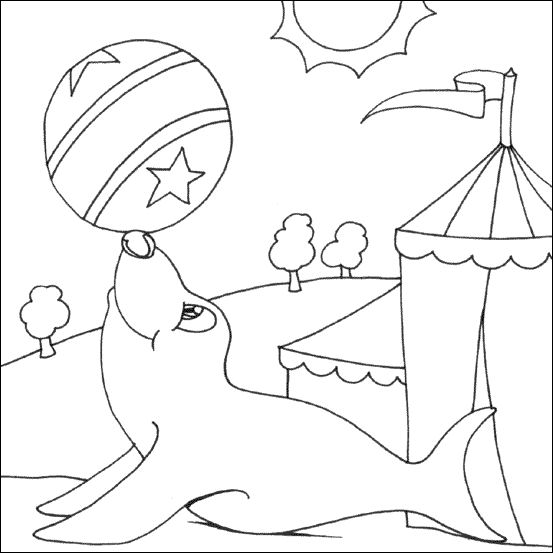 dessin colorier phoque en ligne dessin a colorier phoque en ligne