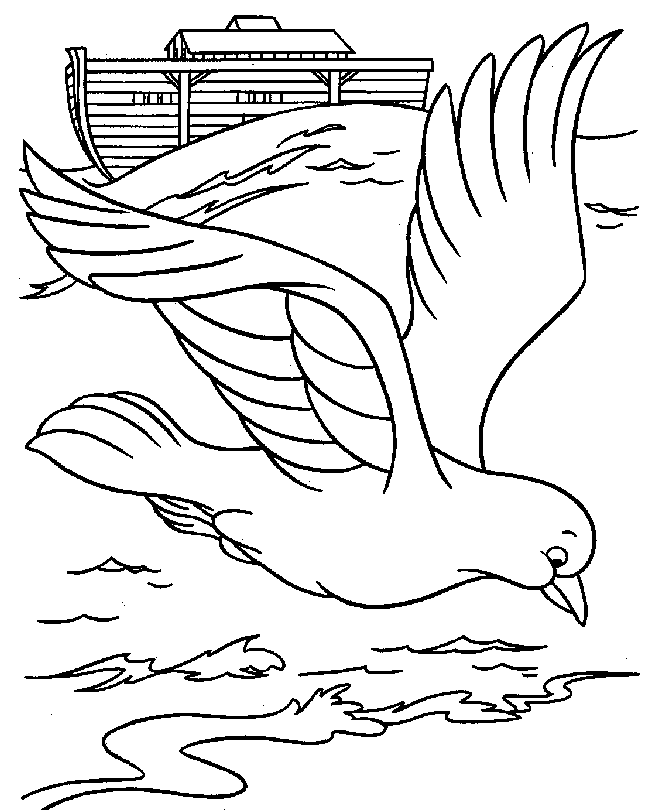 coloriage à dessiner pigeon a imprimer