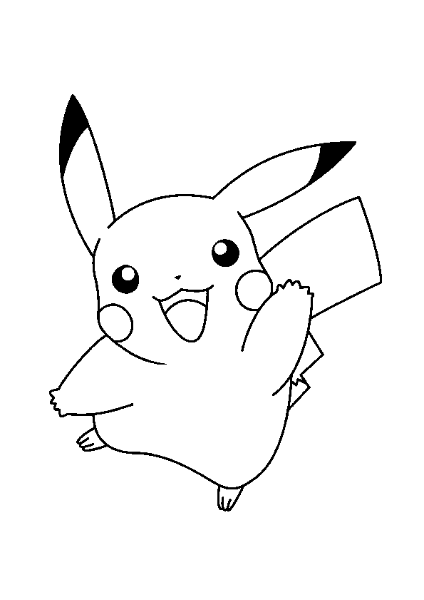 dessin pikachu