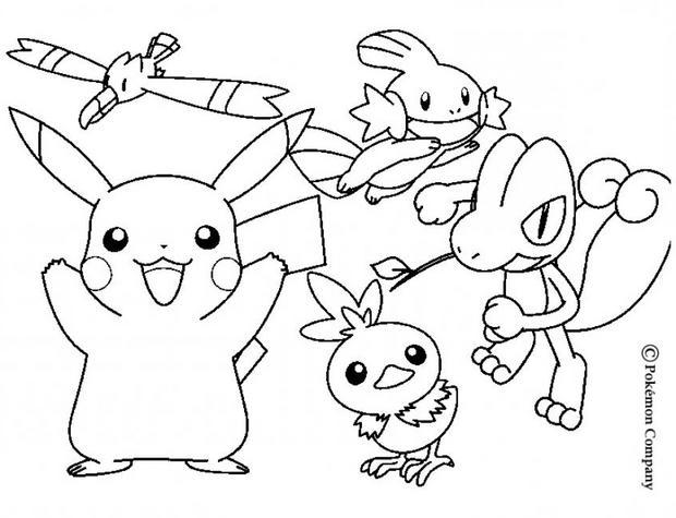 dessin de pikachu pokemon