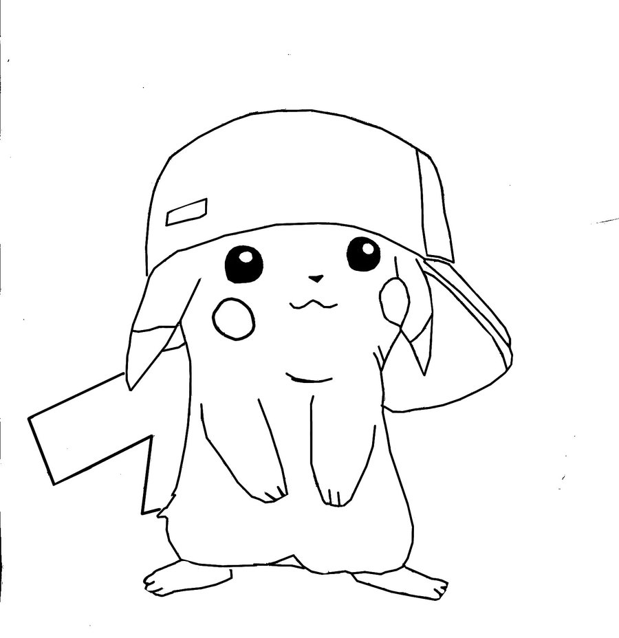 coloriage pikachu