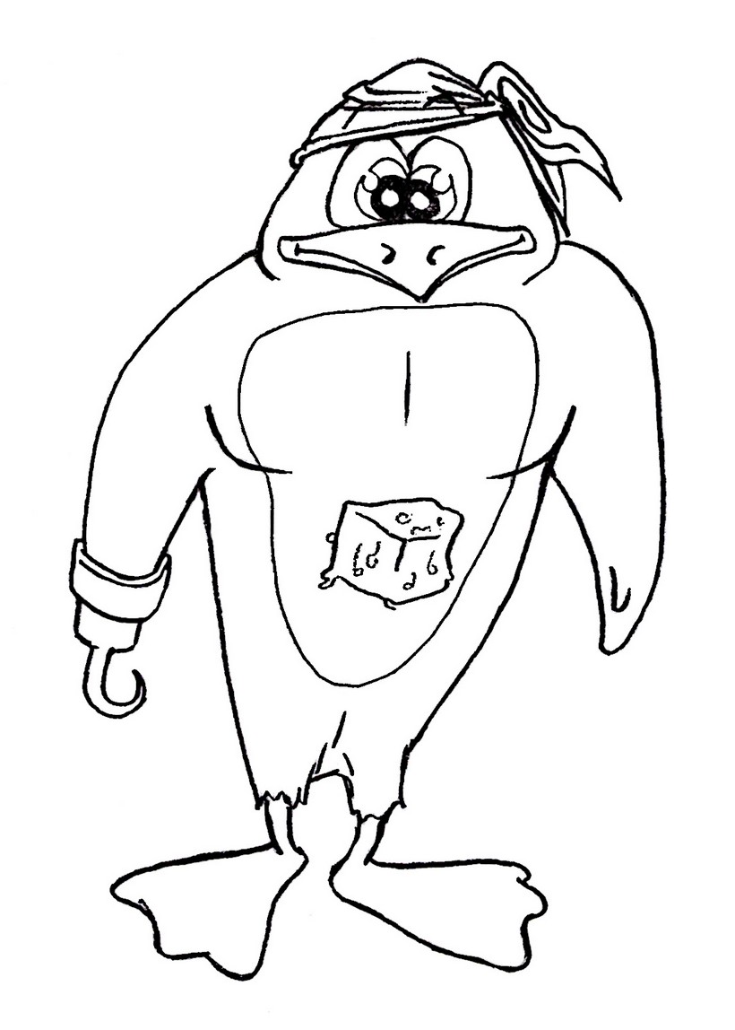 coloriage pingouin en ligne