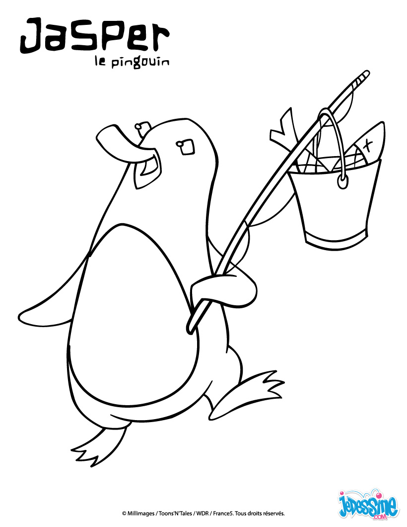 coloriage pingouin en ligne