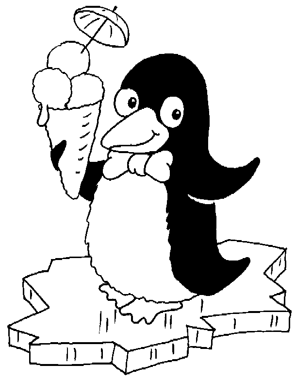 dessin plouk pingouin