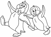 dessin de pingouin gratuit