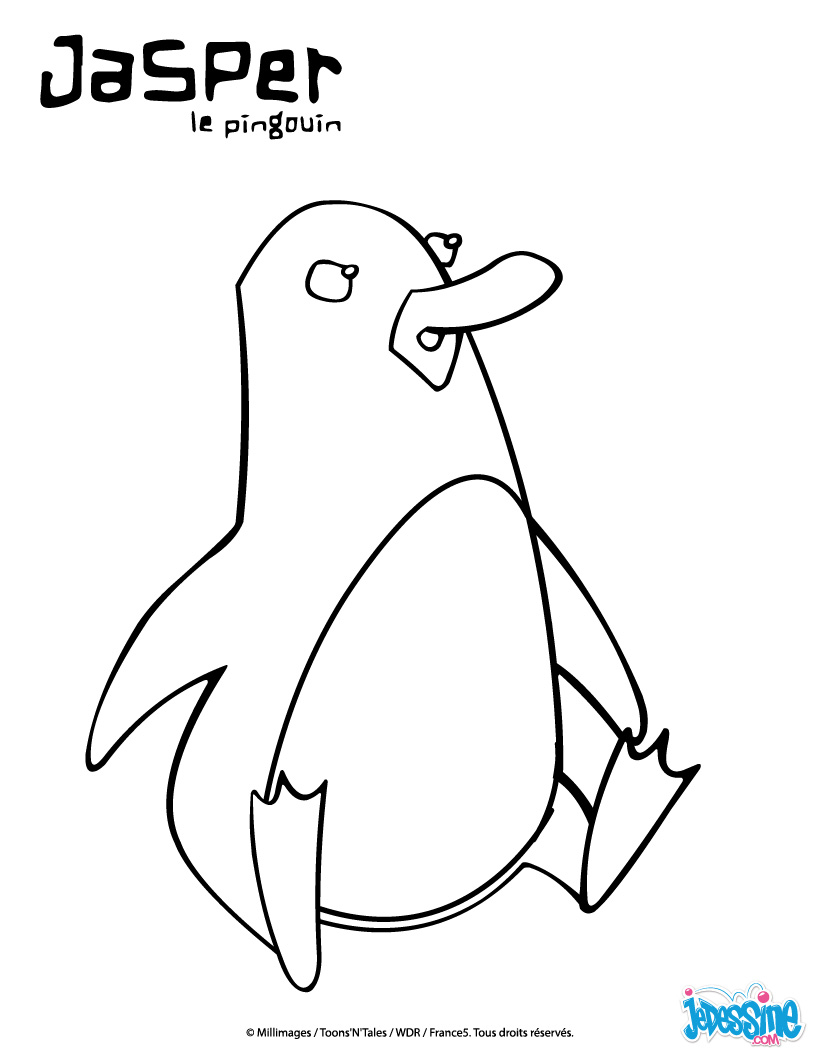 dessin de pingouin