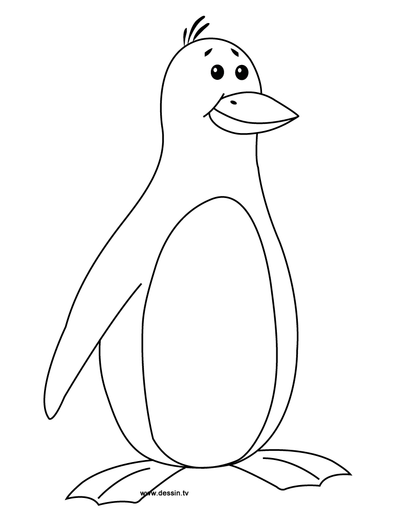 dessin pingouin hugo l'escargot
