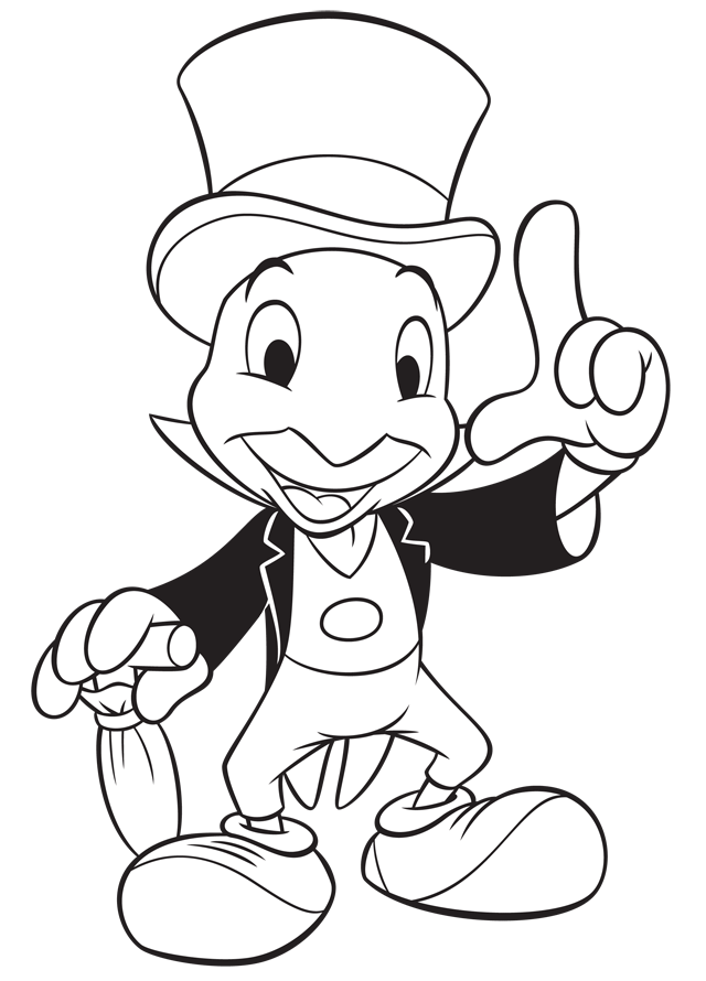 coloriage pinocchio  imprimer