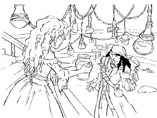 20 dessins de coloriage Pirate Des Caraibes En Ligne à coloriage pirate des caraibes en ligne