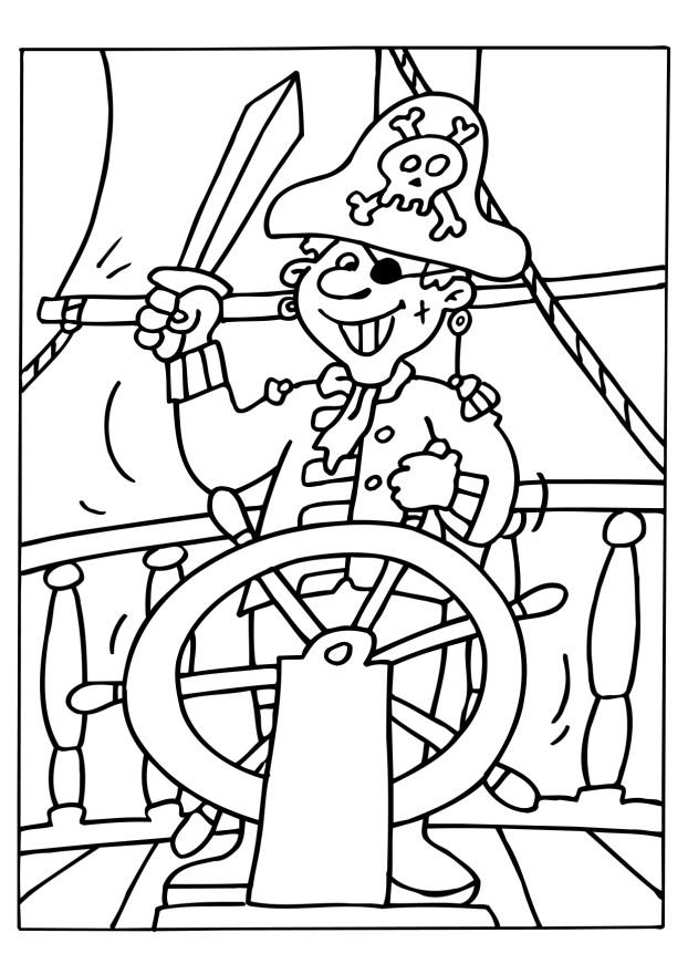 coloriage pirate en ligne