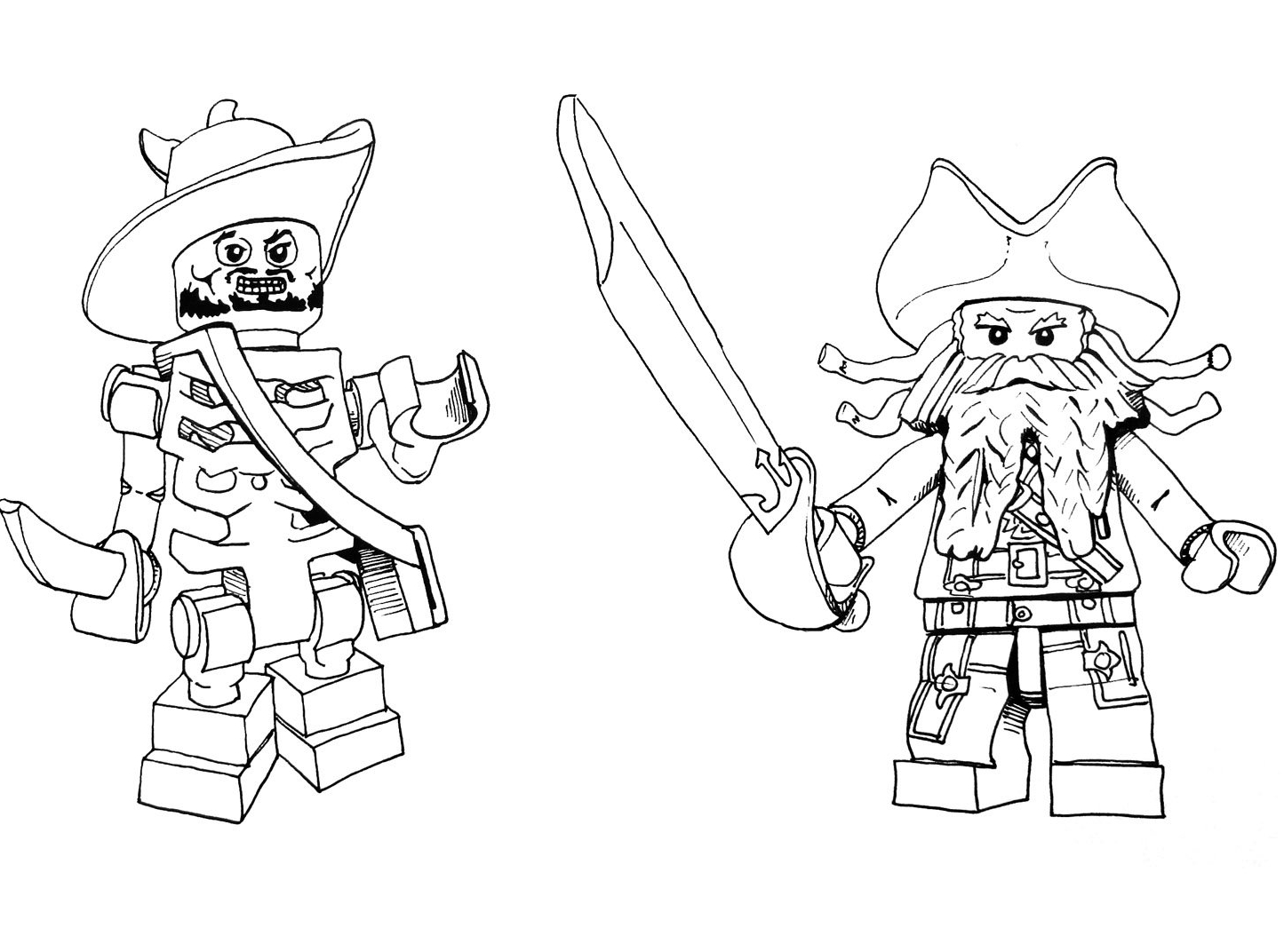 Belle Coloriage Pirates Des Caraibes 2