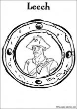 dessin à colorier pirates de caraibes