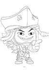 coloriage à dessiner pirates des caraibes à imprimer gratuit