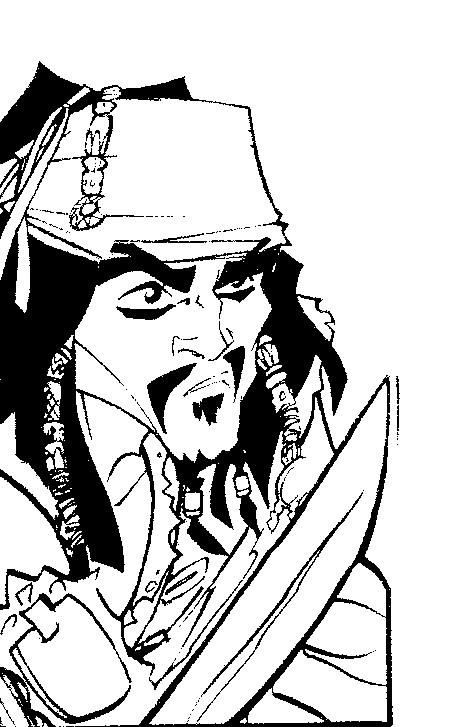 coloriage pirates des caraibes