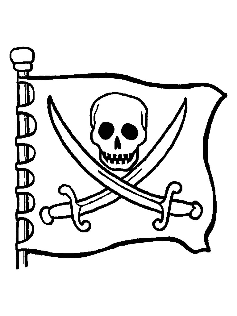 coloriage à dessiner pirates des caraibes 4