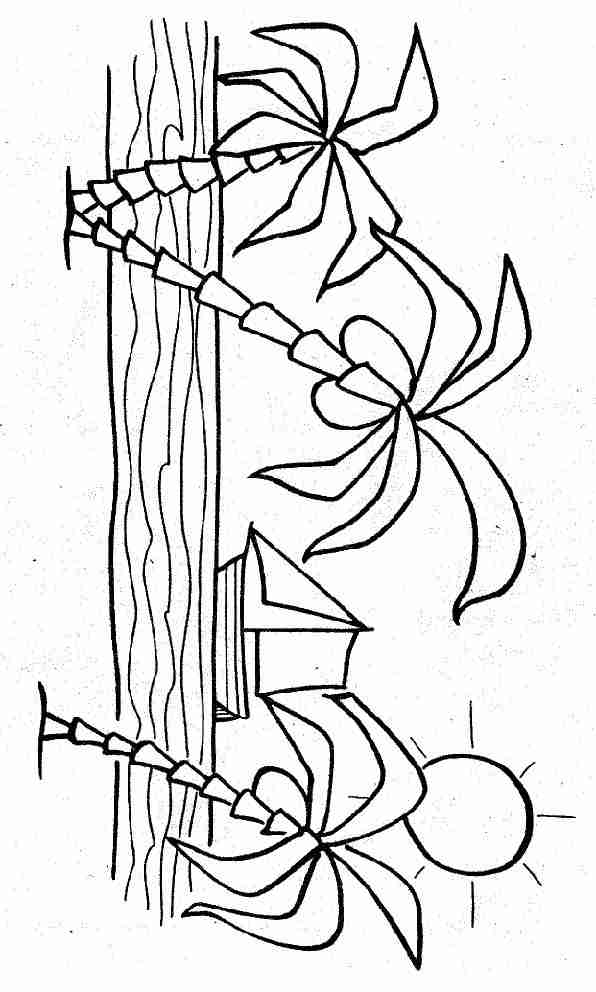 maternelle magique coloriage plage dessin mer