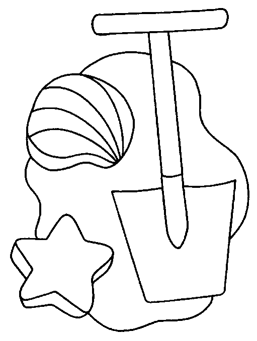 Coloriage à Dessiner Barbie A La Plage A Imprimer