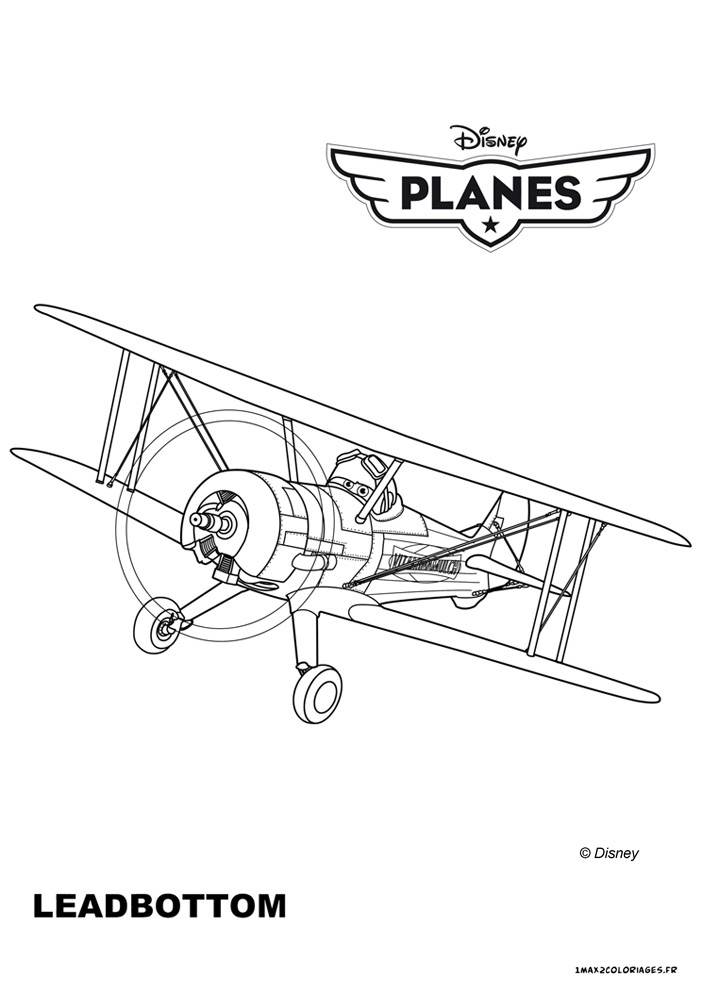 coloriage  dessiner dessin anim planes