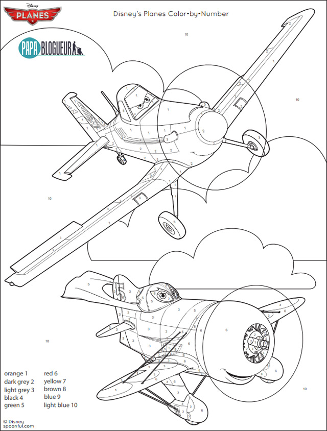 dessin planes bravo