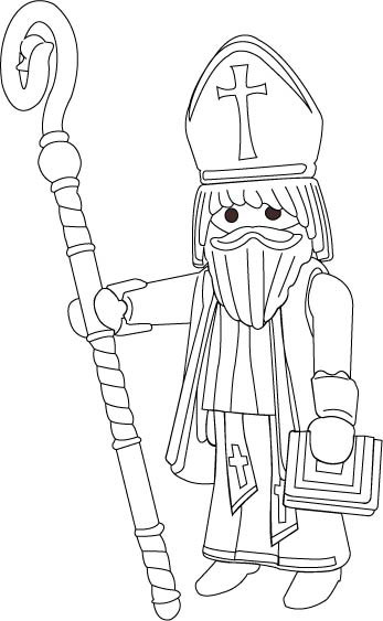 coloriage playmobil