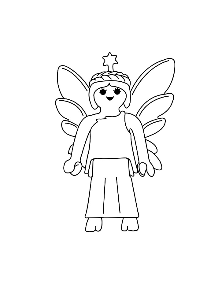 coloriage playmobil