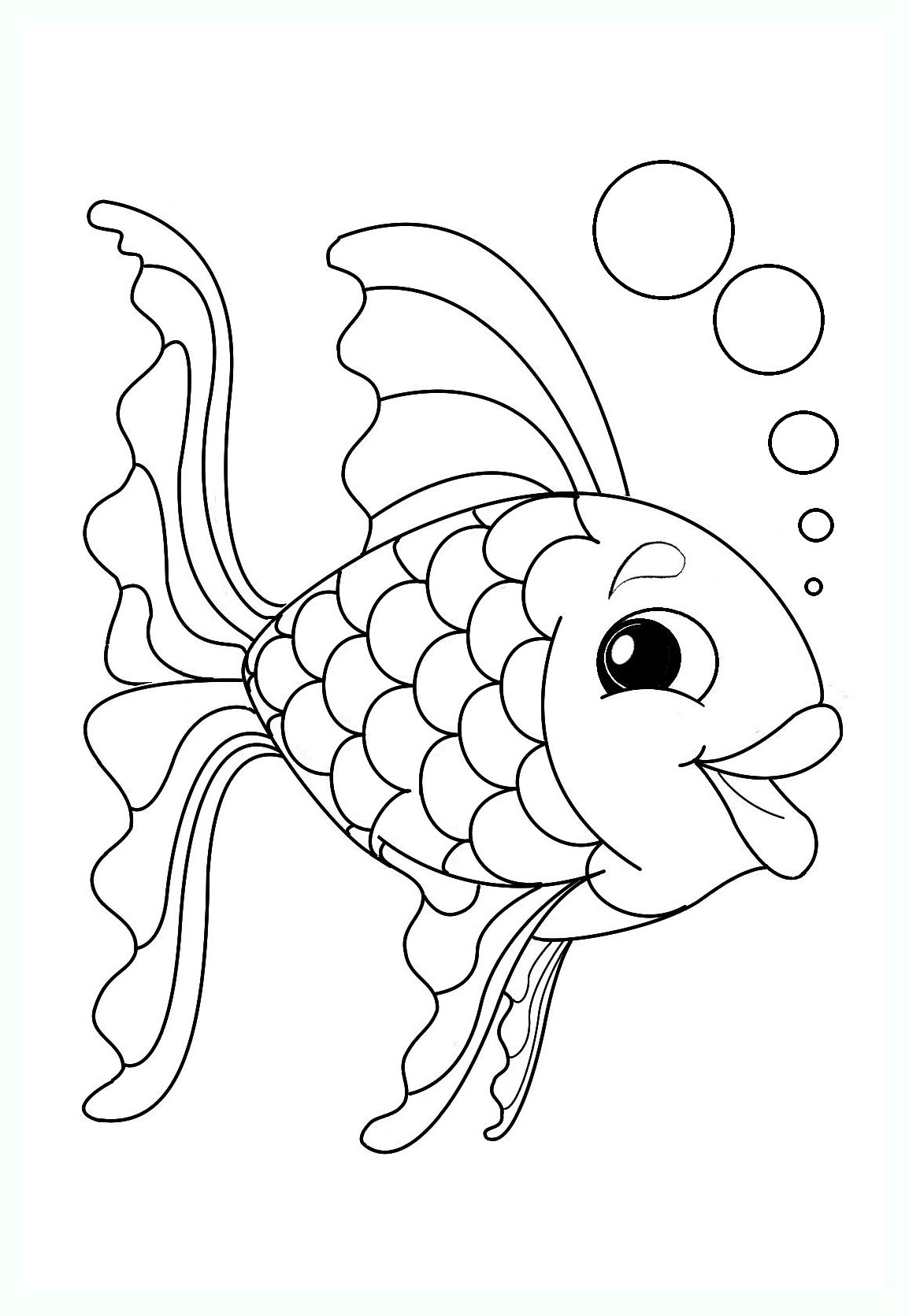 94 dessins de coloriage Poisson 1 Avril à imprimer
