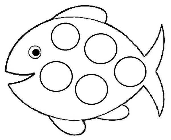 coloriage poisson avril en ligne