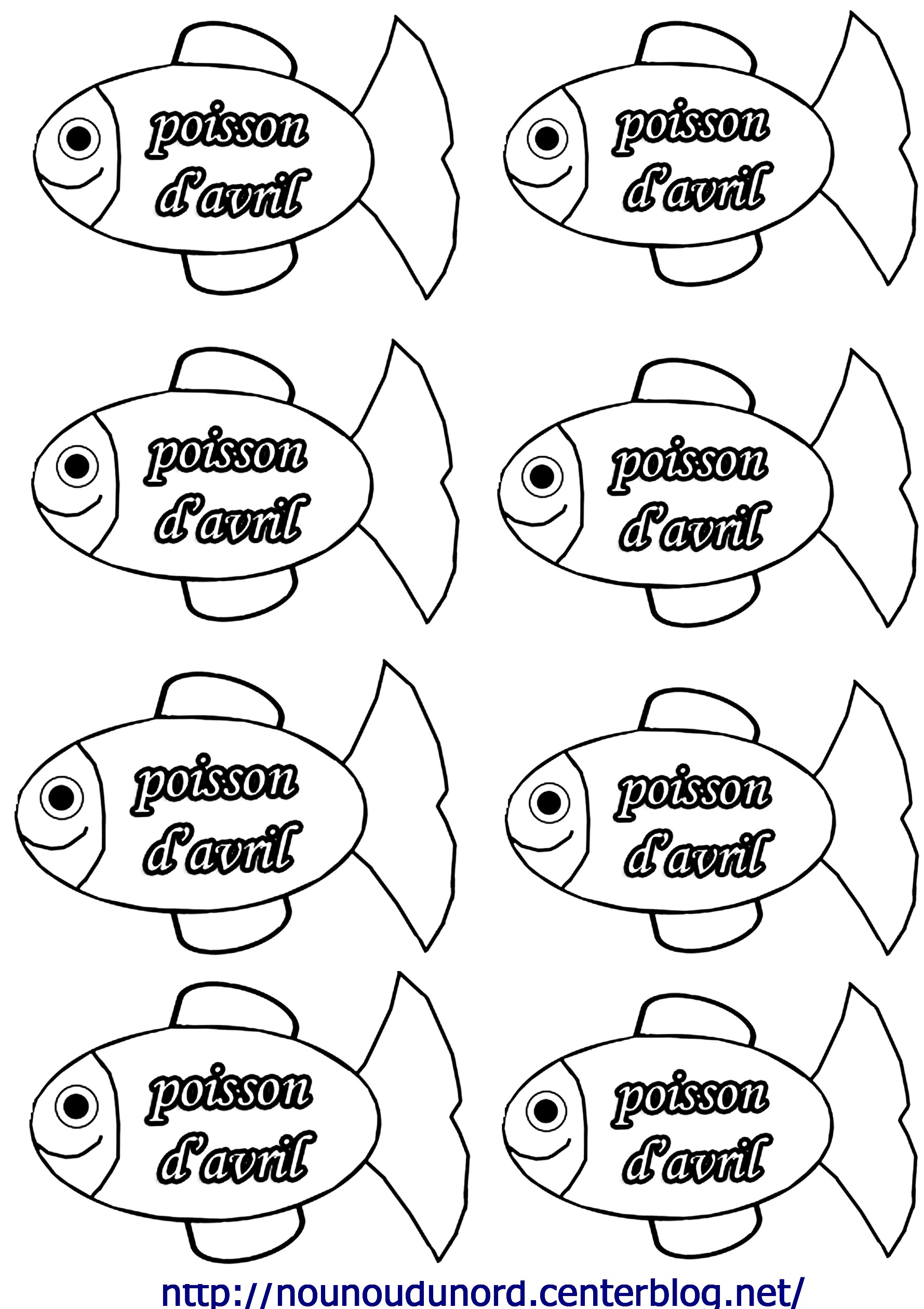 dessin poisson d'avril 2013