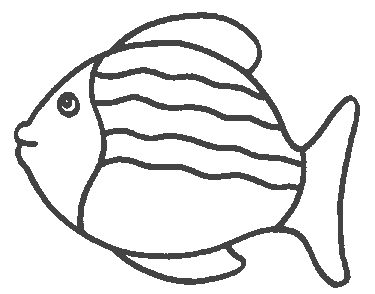 coloriage  dessiner poisson d'avril a imprimer hugo l'escargot