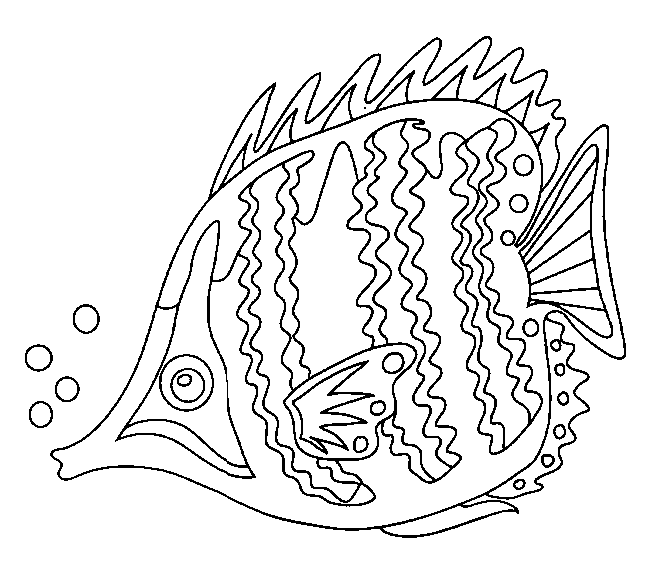 dessin poisson d'avril gratuit imprimer