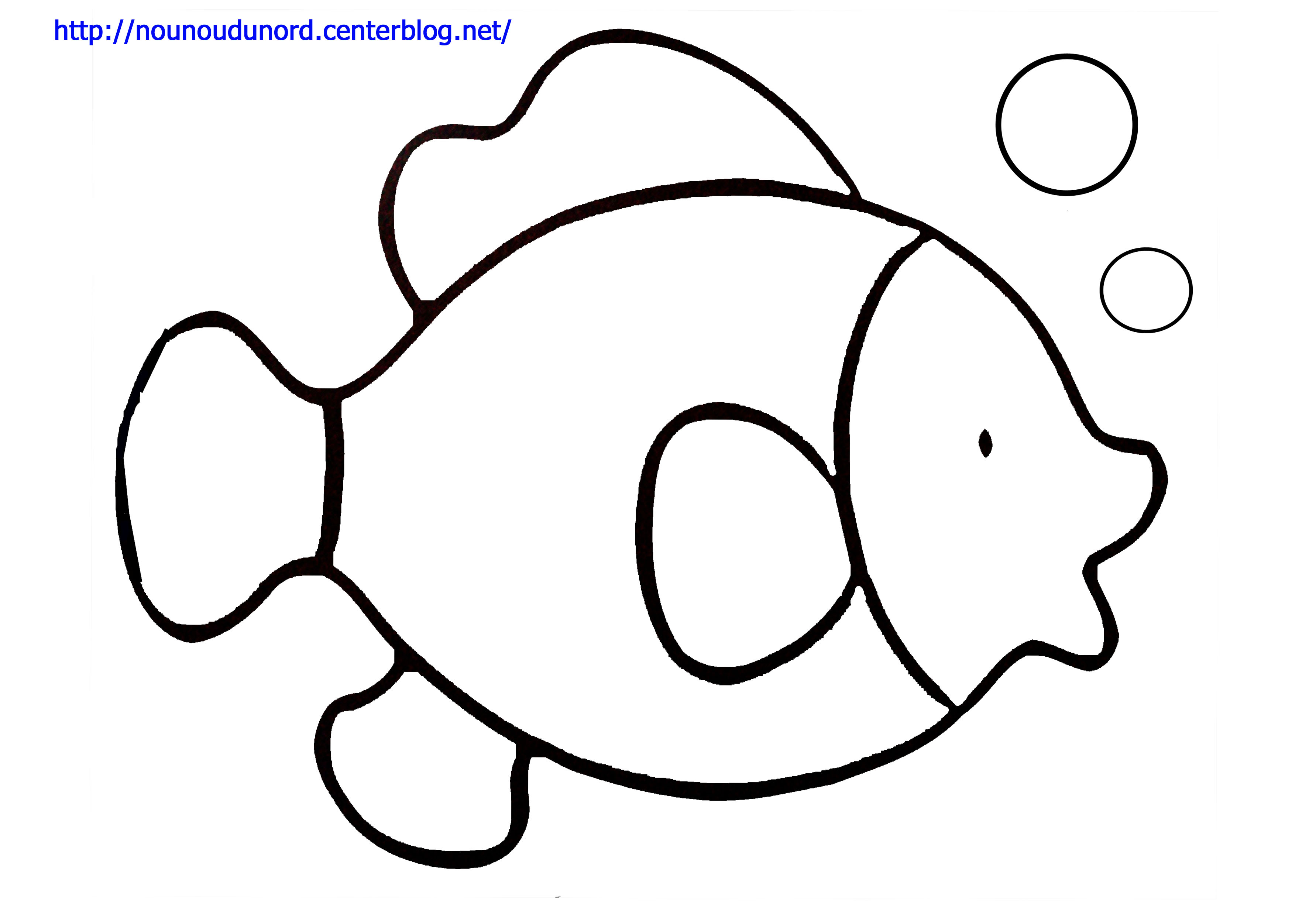 coloriage poisson rouge en ligne