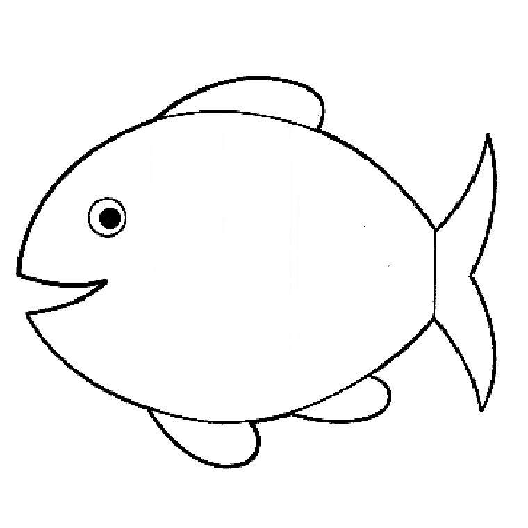 Coloriage Poisson Rouge à colorier - Dessin à imprimer dessin à colorier le poisson rouge