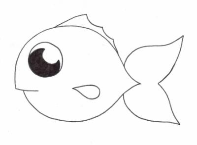 dessin poisson rouge en ligne