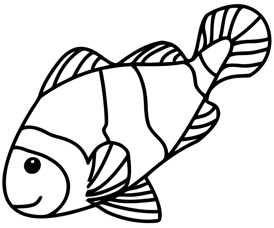 dessin poisson et aquarium