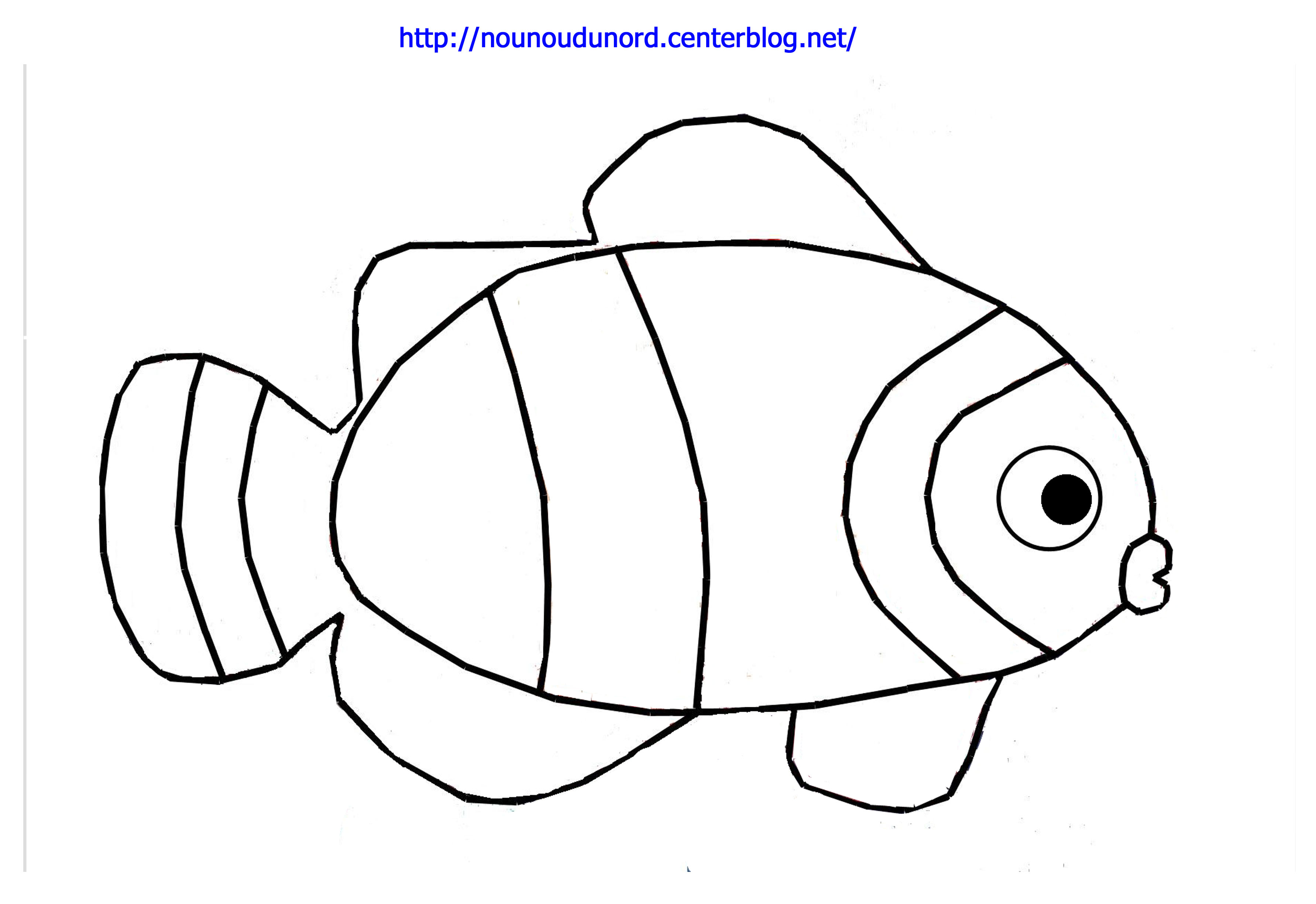 coloriage   dessiner poisson de mer