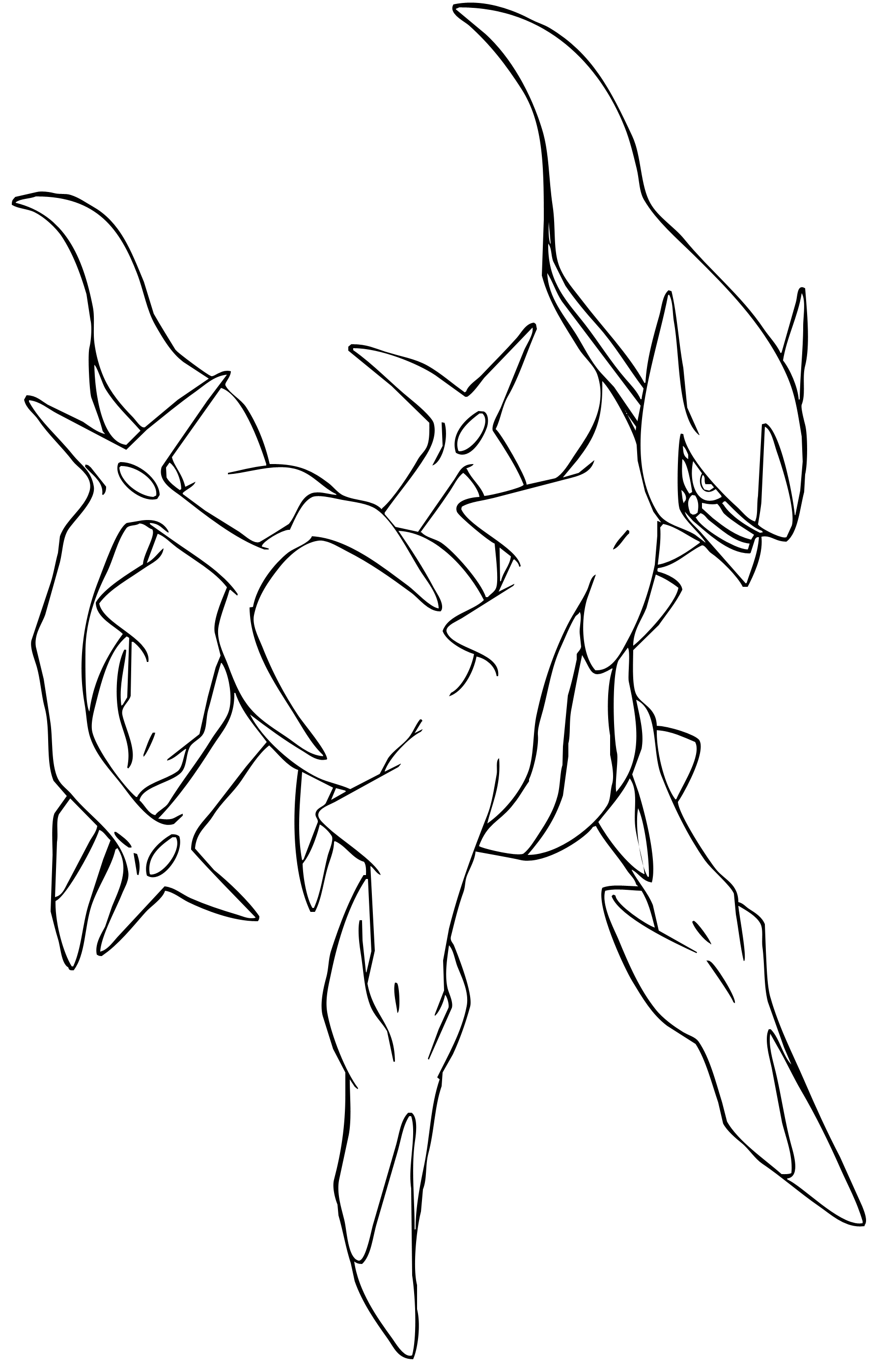 coloriage pokemon kyurem