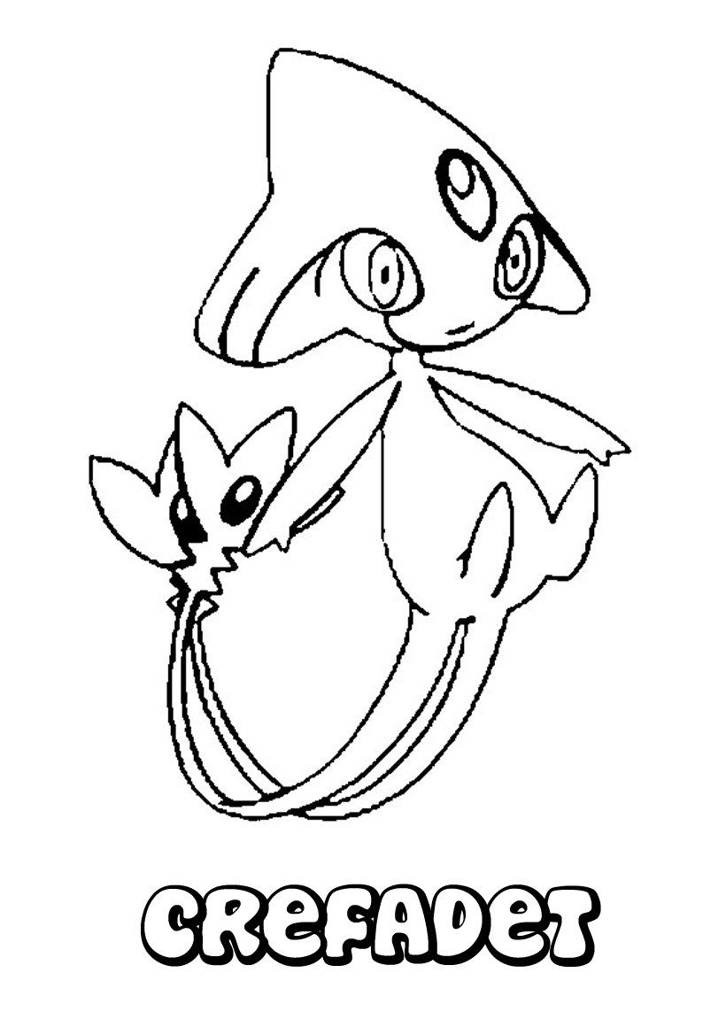 coloriage pokemon legendaire