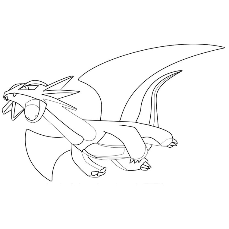 coloriage pokemon legendaire