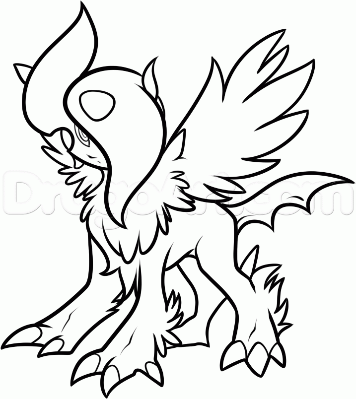 coloriage pokemon mega evolution