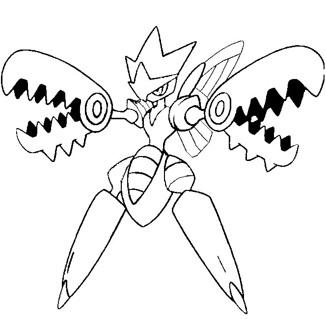 dessin de pokemon mega evolution