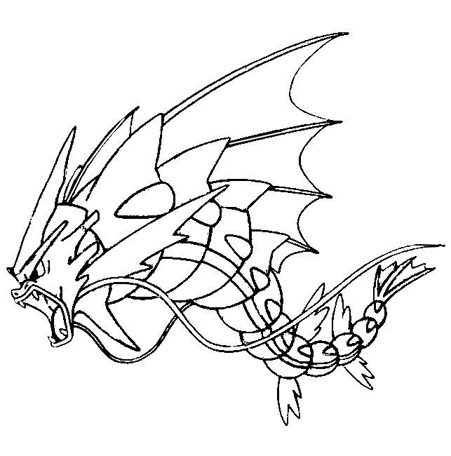 coloriage pokemon mega evolution